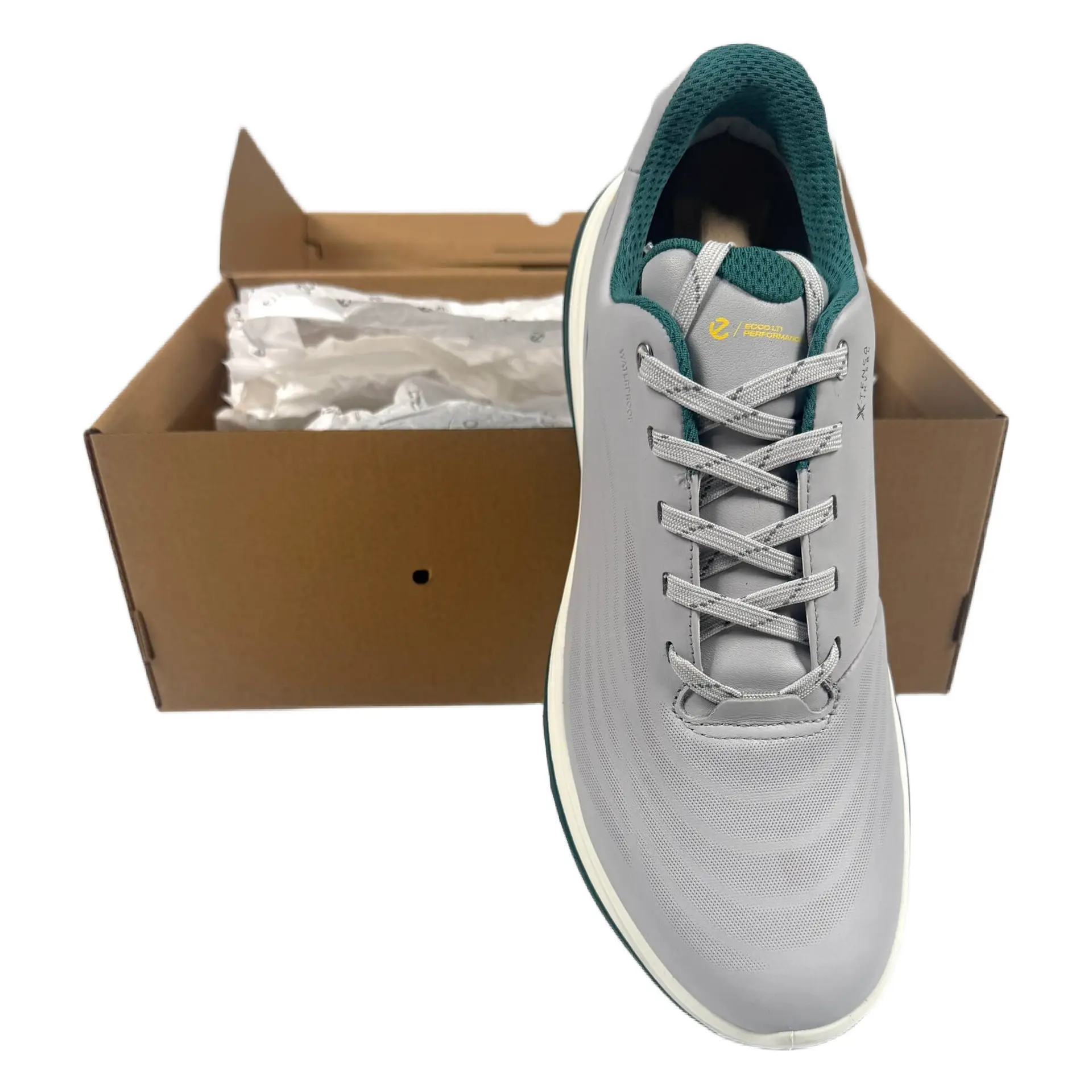 ECCO Golf Lt1 Men's Leather Waterproof Golf Shoe size 43